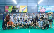 Giải Cầu lông mừng 101 năm Ngày Báo chí tại Tạp chí Đời sống và Pháp luật