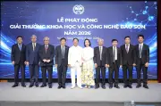 Giải thưởng Khoa học và Công nghệ Bảo Sơn 2026 nhận hồ sơ tham dự