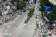 Hà Nội điều chỉnh tổ chức giao thông tại nút giao Lạc Long Quân - Nguyễn Chí Thanh