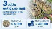 Hà Nội khởi công 3 dự án nhà ở xã hội cho thuê, hơn 1.500 căn hộ