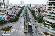 Hà Nội rào chắn đường Văn Cao thi công metro số 5 từ 18/6