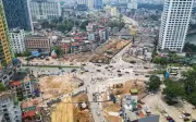 Hà Nội tổ chức lại giao thông nút giao Láng Hạ - Giảng Võ để thi công vành đai 1
