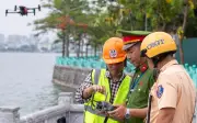 Hà Nội thử nghiệm thiết bị bay không người lái trong an ninh trật tự