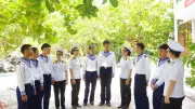 Học viện Hải quân thăm, động viên chiến sĩ Trường Sa