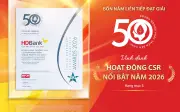 HDBank lần thứ tư liên tiếp nhận giải thưởng Doanh nghiệp bền vững