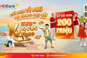HDBank trao thưởng sổ tiết kiệm trăm triệu cho 19 khách hàng may mắn