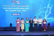 Hội báo chuyên trang Đại hội Đảng XIV của VietnamPlus đoạt giải A