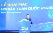 Hội Báo toàn quốc 2026 khai mạc tại Hải Phòng với chủ đề mới