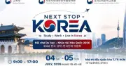 Hội chợ Du học - Nhân tài Hàn Quốc 2026 diễn ra tại TP.HCM