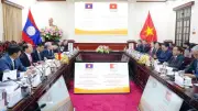 Hội đàm giữa Bộ trưởng Tư pháp Việt Nam và Lào tại Hà Nội