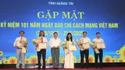 Hội Nhà báo Quảng Trị kỷ niệm 101 năm báo chí cách mạng