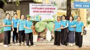 Hội phụ nữ Hà Nội thu phế liệu gây quỹ hỗ trợ người nghèo và trẻ em