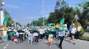 Hơn 1.500 người tham gia chạy hưởng ứng Ngày Thể thao Việt Nam tại Vĩnh Long