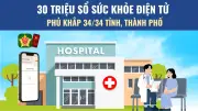 Hơn 2,3 triệu dân TP.HCM được lập dữ liệu sức khỏe điện tử