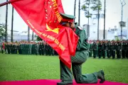 Hơn 550 tân binh TPHCM tuyên thệ sau 3 tháng huấn luyện quân sự