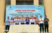 Hưởng ứng phong trào chung tay bảo vệ môi trường vì Thủ đô xanh sạch đẹp