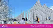 Hàng rong tràn lan ở công viên nghìn tỷ Vũng Tàu dù bị xử lý nhiều lần