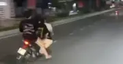 Hưng Yên: Ba thiếu nữ đi xe máy lạng lách đánh võng, bị xử phạt