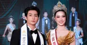 Hoa hậu cao 1,8m tiết lộ cú vấp nhớ đời với Nam vương Hàn Việt