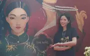 Hoa hậu Kỳ Duyên và Hoa hậu Mâu quay phim ở Bắc Ninh