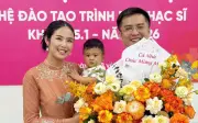 Hoa hậu Ngọc Hân đón tin vui bên chồng con