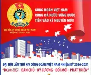 Đại hội XIV Công đoàn Việt Nam: Đoàn kết, dân chủ, kỷ cương, đổi mới, phát triển