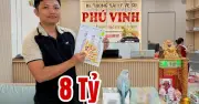 Đại lý Vĩnh Long đổi thưởng 8 tỉ đồng cho khách trúng 4 tờ vé số độc đắc