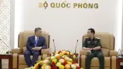 Đại tướng Phan Văn Giang tiếp quyền Bộ trưởng Hải quân Hoa Kỳ, thúc đẩy hợp tác quốc phòng