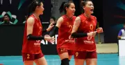 Đội tuyển bóng chuyền nữ Việt Nam thắng nhọc nhằn Indonesia, mất ngôi đầu bảng B