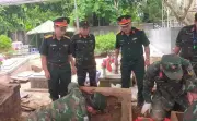 Điện Biên lấy mẫu ADN 128 hài cốt liệt sĩ tại nghĩa trang Tuần Giáo