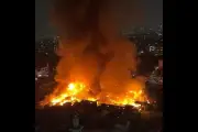 Indonesia: Cháy lớn tại khu dân cư đông đúc ở trung tâm thủ đô Jakarta