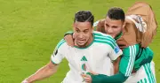 Jordan dẫn trước Algeria 1-0 sau hiệp 1 nhờ pha lập công của Al Rashdan