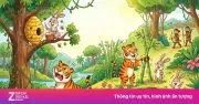 Kể chuyện cho bé: Thỏ thông minh vượt bẫy hổ hung dữ