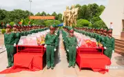 Đắk Lắk trang trọng đón 27 liệt sĩ quân tình nguyện từ Campuchia về nước