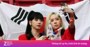 Karina và Winter cổ vũ tuyển Hàn Quốc tại World Cup 2026