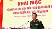 Khai mạc Hội thi Báo cáo viên giỏi toàn quân khu vực phía Nam năm 2026