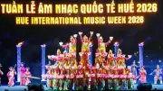 Khai mạc Tuần lễ Âm nhạc quốc tế Huế 2026 bên dòng sông Hương