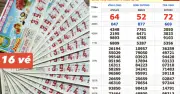 Khách may mắn trúng 16 tờ vé số khuyến khích đài Trà Vinh, nhận gần 100 triệu đồng