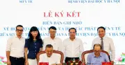 Khánh Hòa ký kết hợp tác y tế với Bệnh viện Đại học Y Hà Nội