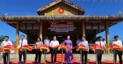 Khánh thành không gian trưng bày 'Hòa Mỹ - Nơi in dấu sử vàng' tại Huế