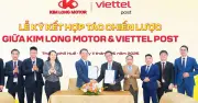 Kim Long Motor và Viettel Post hợp tác chiến lược phát triển hệ sinh thái phân phối xe