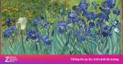 Kiệt tác 'Hoa diên vĩ' của Van Gogh: Vẽ giữa những ngày đen tối nhất
