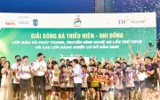 Kết thúc Giải bóng đá thiếu niên nhi đồng Nghệ An lần thứ 27