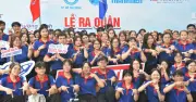Lễ ra quân Tiếp sức mùa thi 2026 tại TP.HCM với hơn 6.000 tình nguyện viên