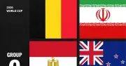 Lịch thi đấu bảng G World Cup 2026: Bỉ, Iran, New Zealand, Ai Cập