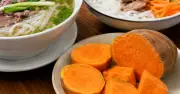 Lợi ích sức khỏe khi thay bún phở bằng khoai lang buổi sáng