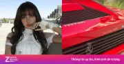 Lisa BlackPink sống xa hoa với bộ sưu tập siêu xe Ferrari triệu đô