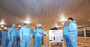 Lãnh đạo Tây Ninh khảo sát dự án chăn nuôi công nghệ cao DHN Tây Ninh 2