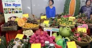Loạt trái cây độc lạ hút khách tại tuần lễ nông sản vùng miền Bình Đông
