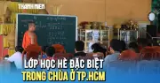 Lớp học chữ Khmer miễn phí trong chùa ở TP.HCM luôn rộn ràng